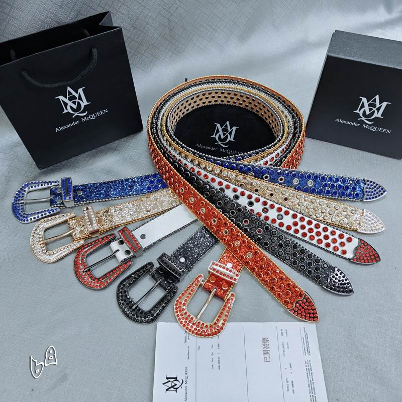 McQueen belt 38mmX90-125cm lb102602